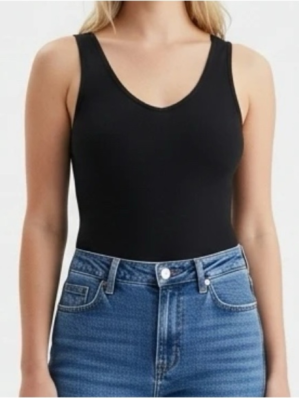 Ambiance Black One Piece Bodysuit